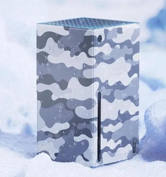 Защитный чехол накладка Aolion с вентиляционным отверстием для игровой консоли Xbox Series X/Камуфляж