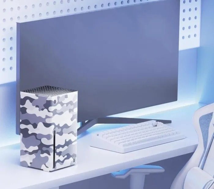 Защитный чехол накладка Aolion с вентиляционным отверстием для игровой консоли Xbox Series X/Камуфляж