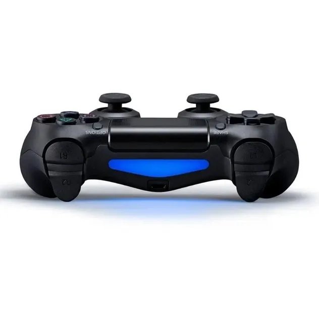 Бездротовий джойстик - геймпад Bluetooth для PS4/PC/Android з подвійною вібрацією (Чорний)