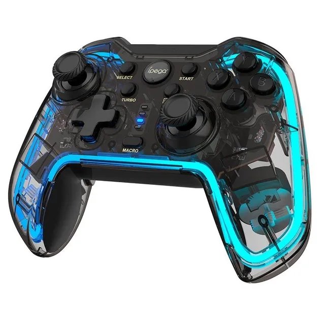 Игровой контроллер iPega Bluetooth PG-9238 RGB Android iOS PC/PS/Switch Turbo black