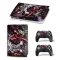 Виниловая наклейка для Sony PlayStation PS5 Venom Black/Silver 360