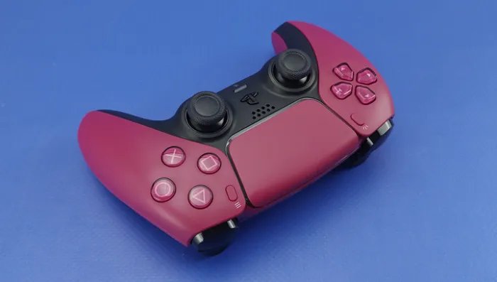 Набор Консоль Sony PlayStation 5 Slim Digital Edition 1TB (0000005932) White + Геймпад Беспроводной DualSense Cosmic Red