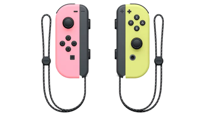 Контроллеры Беспроводной Nintendo Switch Joy-Con (45496431686) Pastel Pink Pastel Yellow