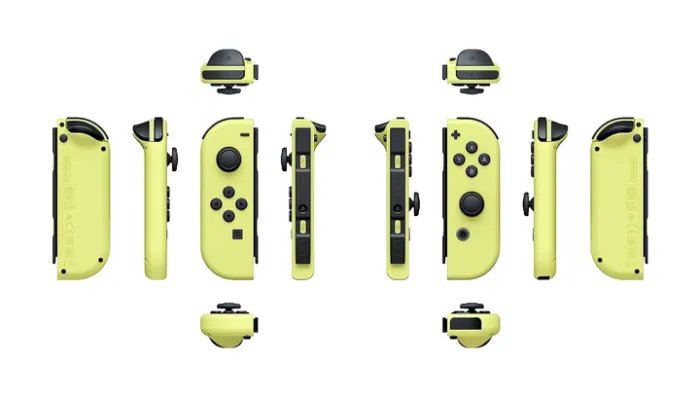 Контроллеры Беспроводной Nintendo Switch Joy-Con (45496431686) Pastel Pink Pastel Yellow