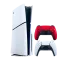Набор Консоль Sony PlayStation 5 Slim Blu-ray 1TB (96989) White + Геймпад Беспроводной DualSense Volcanic Red
