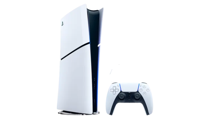 Набор Консоль Sony PlayStation 5 Slim Digital Edition 1TB (0000005932) White + Геймпад Беспроводной DualSense Purple