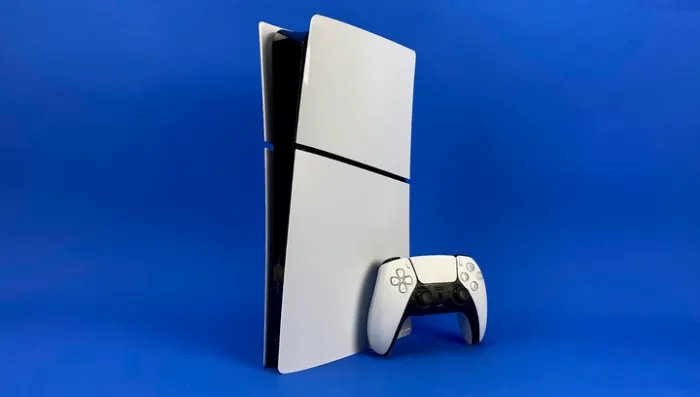 Набор Консоль Sony PlayStation 5 Slim Digital Edition 1TB (0000005932) White + Геймпад Беспроводной DualSense Purple