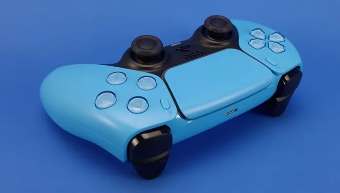 Набор Консоль Sony PlayStation 5 Slim Digital Edition 1TB (0000005932) White + Геймпад Беспроводной DualSense Ice Blue