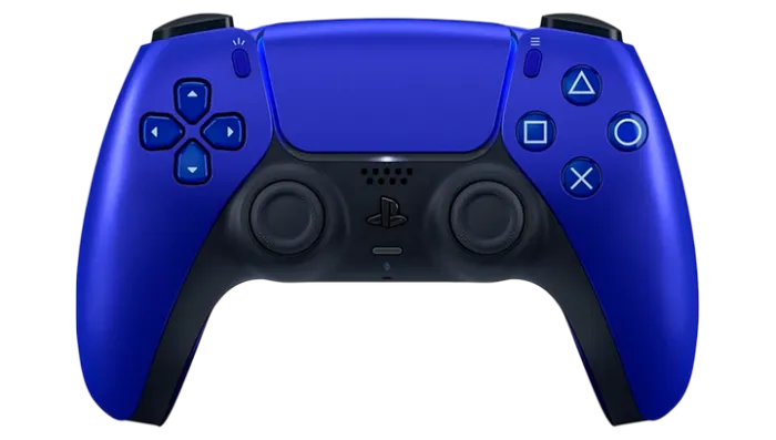Набор Консоль Sony PlayStation 5 Slim Digital Edition 1TB (0000005932) White + Геймпад Беспроводной DualSense Cobalt Blue