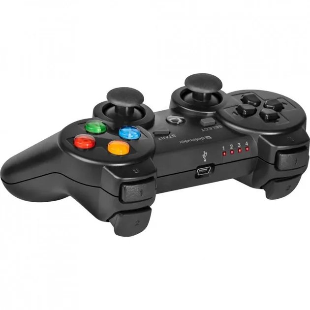 Геймпад Defender Crusher USB Bluetooth Li-Ion PS3/PC/Android (64290) (175452)