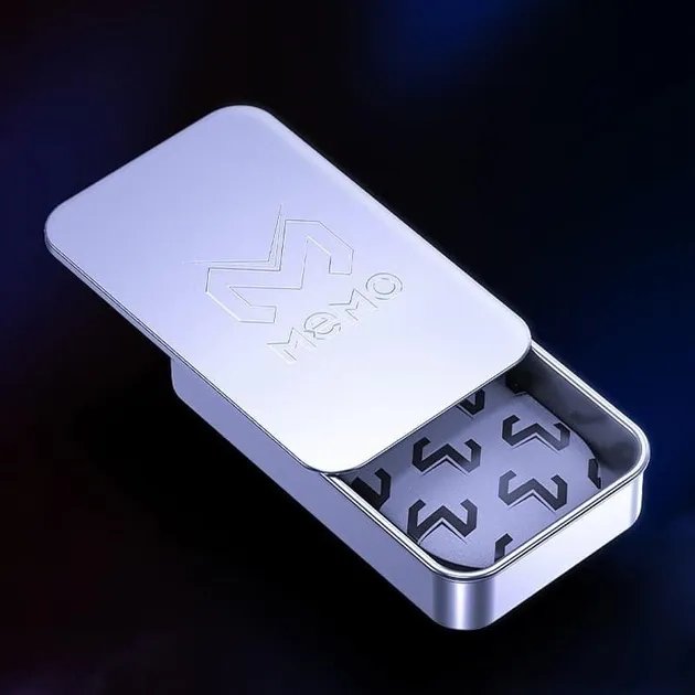 Игровые киберспортивные напальчники MEMO + METAL BOX с металлической коробкой | для игр на телефоне pubg mobile standoff 2