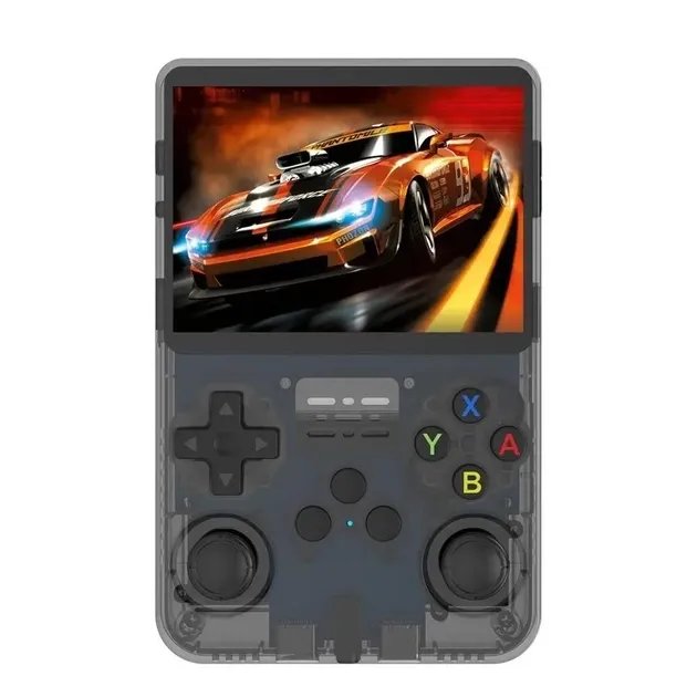 Портативная игровая ретро приставка Game Console R36S 64GB BLACK