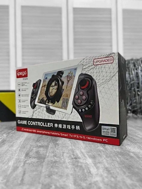 Беспроводной геймпад iPega PG-9023 Bluetooth PC/Android Black ЛГ2825