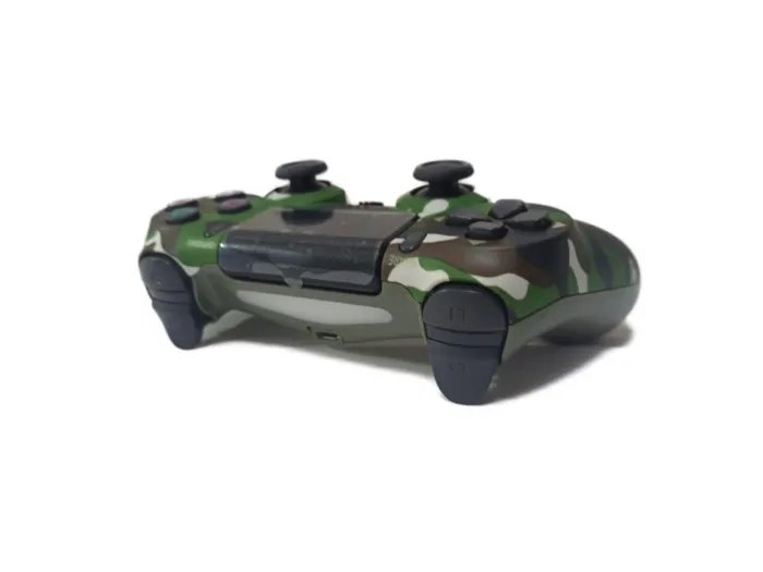 Беспроводной джойстик для PS4 камуфляж Зелёный Пластик