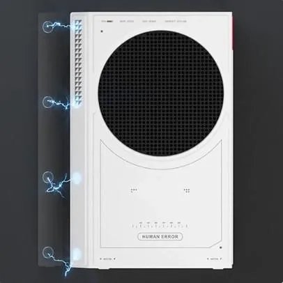 Чехол накладка Aolion с вентиляционным отверстием для игровой консоли Xbox Series S/Starfield