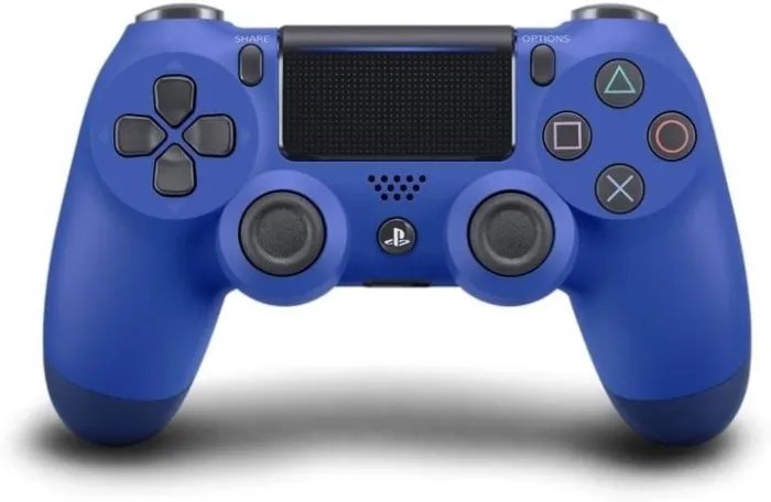 Беспроводной bluetooth джойстик ps4 DOUBLE-motor vibration 4 Wireless Controller для Sony PS4 - DS-2312, Синий