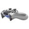 Беспроводной bluetooth джойстик ps4 DOUBLE-motor vibration 4 Wireless Controller для Sony PS4 - DS-2312, Серебряный
