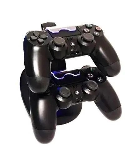 Зарядна підставка док-станція для PS4 UKC World Game Charging Stand для двох джойстиків