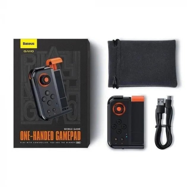 Игровой контроллер Baseus GAMO Mobile Game One-Handed Gamepad Black (GMGA05-01)