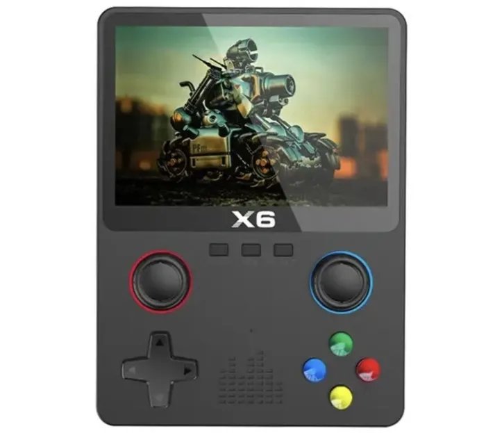 Портативная детская игровая Retro консоль с экраном 3.5" Model X6 32-Bit