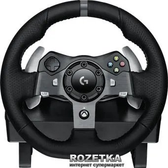 Проводной руль Logitech G920 Driving Force PC/Xbox One Black (941-000123)