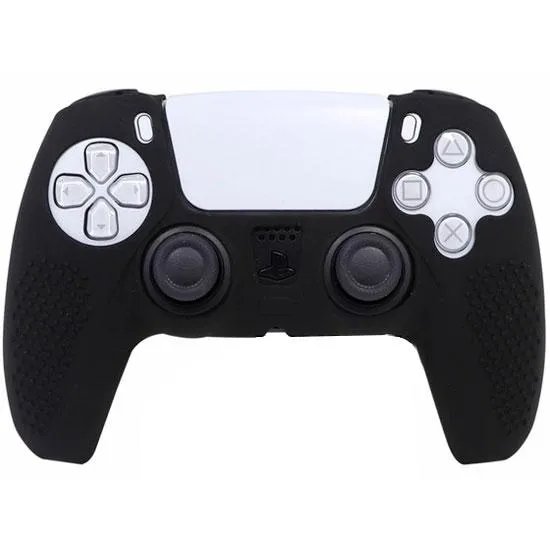 Силиконовый чехол Honson для джойстика PS5 Dualsense черный